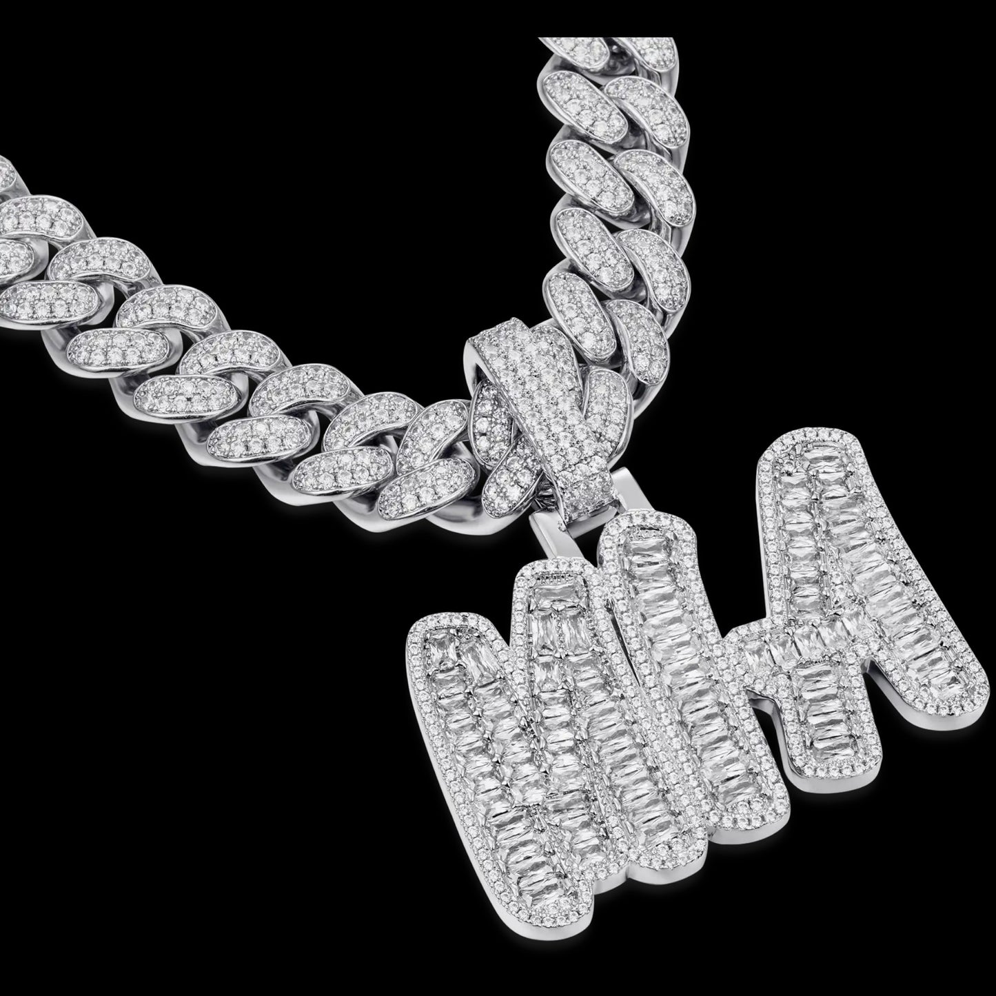 Personalized Word Pendant (Baguette V2)