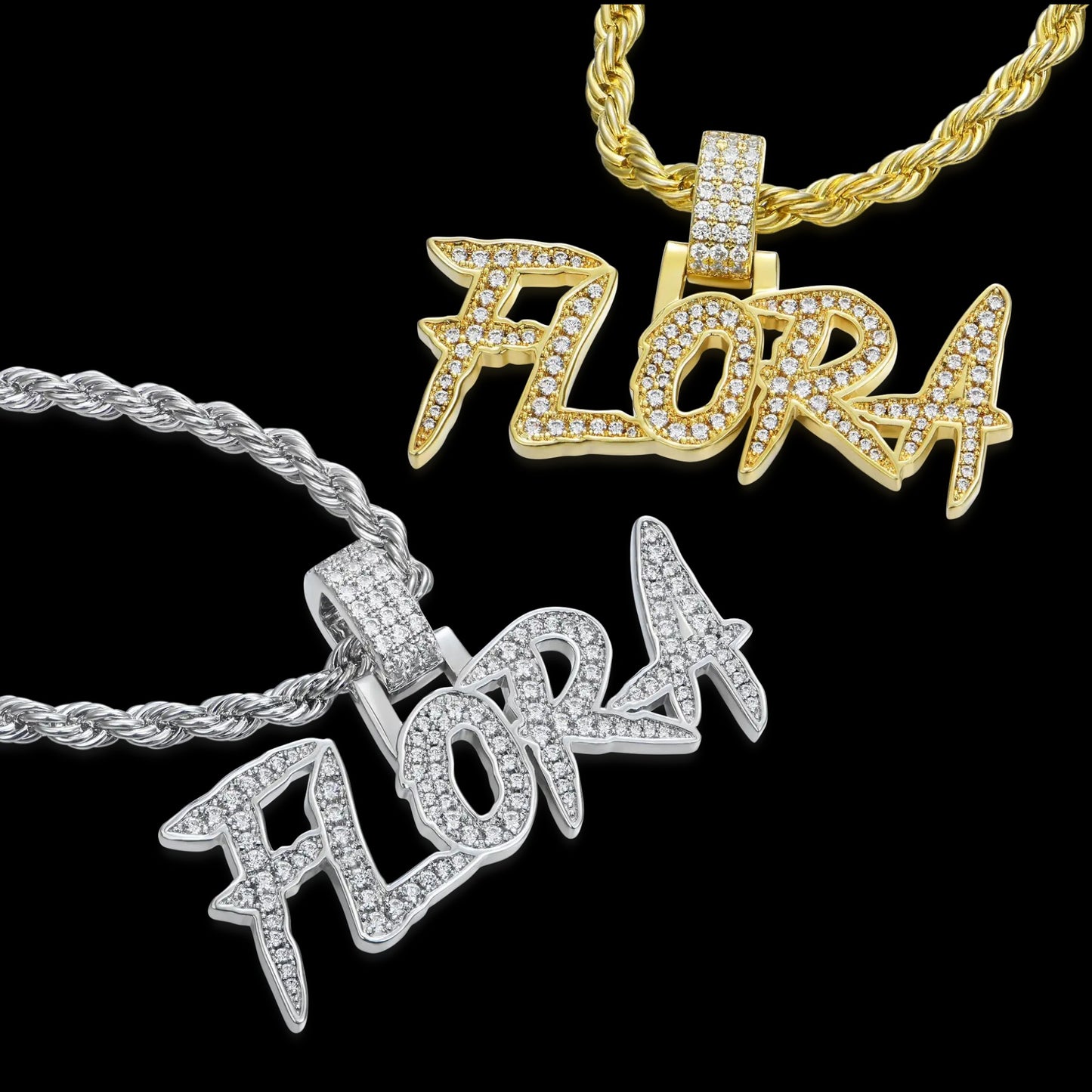 Personalized word pendant