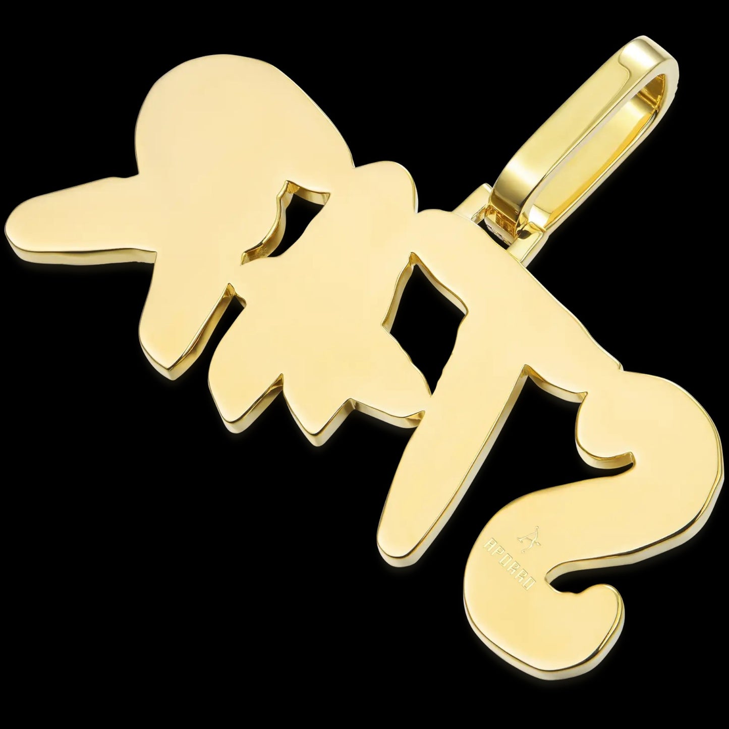 Personalized word pendant (baguette)