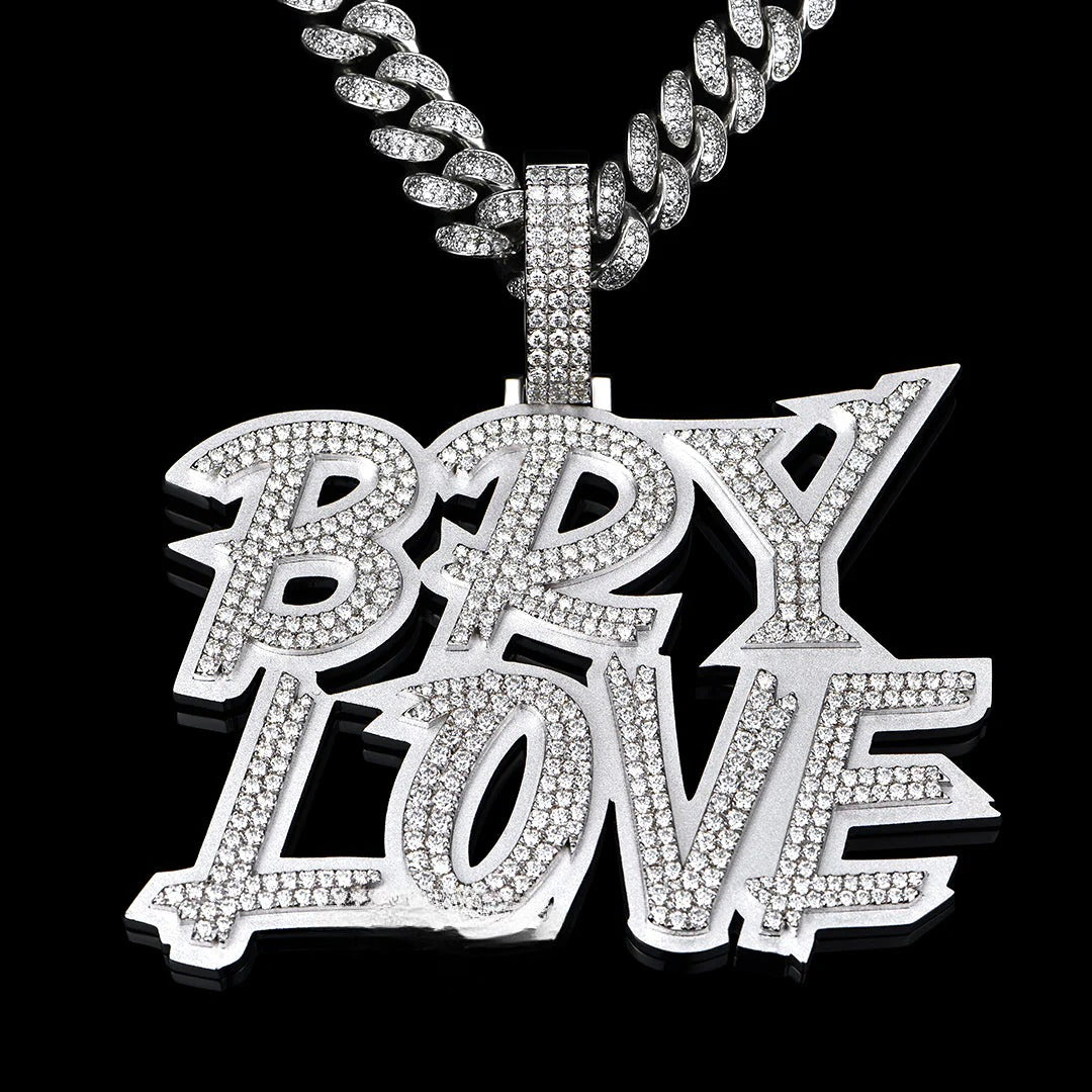 Pendentif mots personnalisé 2 lignes