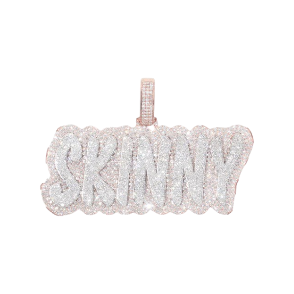 Pendentif nom personnalisé