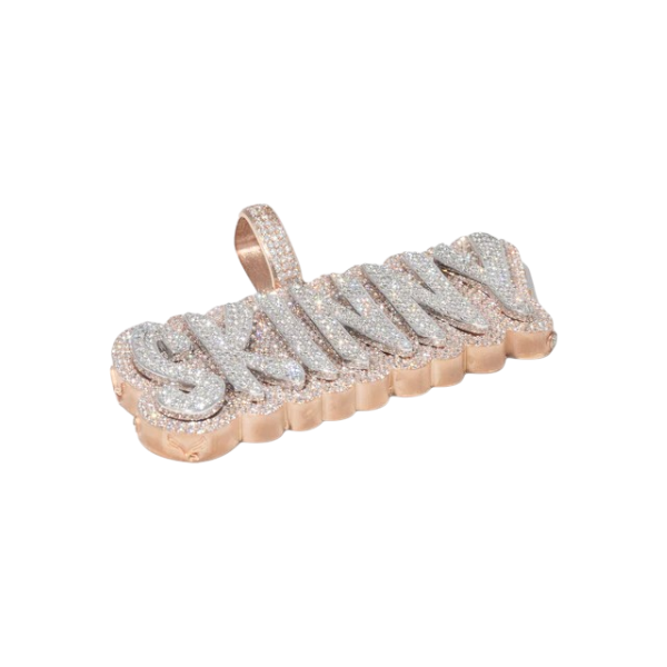 Pendentif nom personnalisé