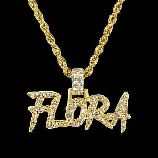 Personalized word pendant