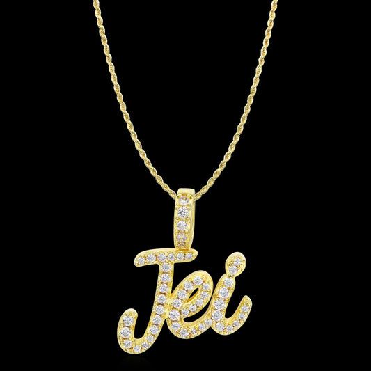 Personalized word pendant