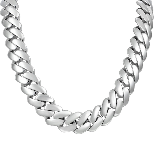 19mm Cuban Link Chain Custom Clasp