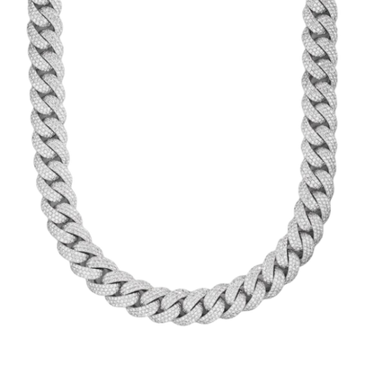 15mm Bubble Cuban Link Chain