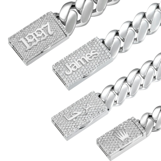 Cuban Link Chain Custom Clasp