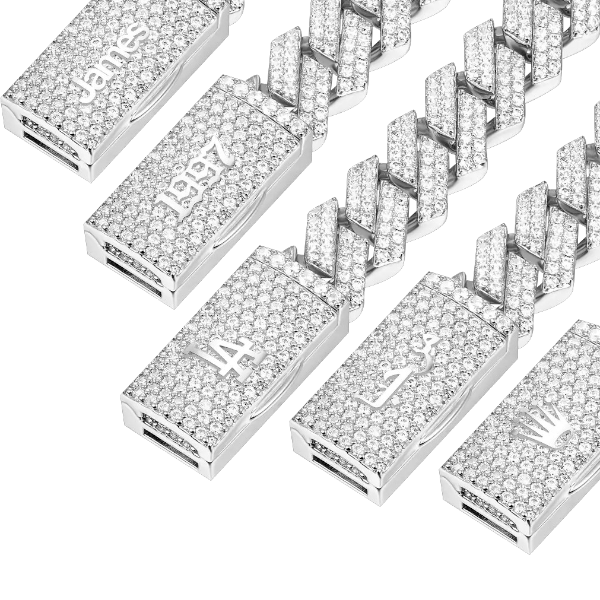 Cuban Link Chains Custom Clasp