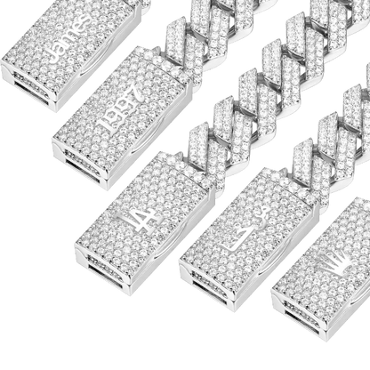 Cuban Link Chains Custom Clasp