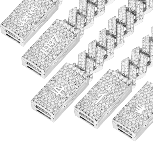 Cuban Link Chains Custom Clasp