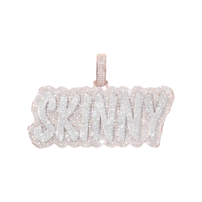 Pendentif nom personnalisé