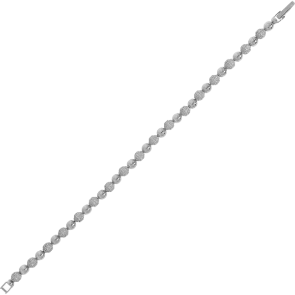 6mm diamond balls bracelet