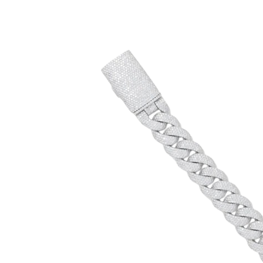 8mm bubble cuban link bracelet