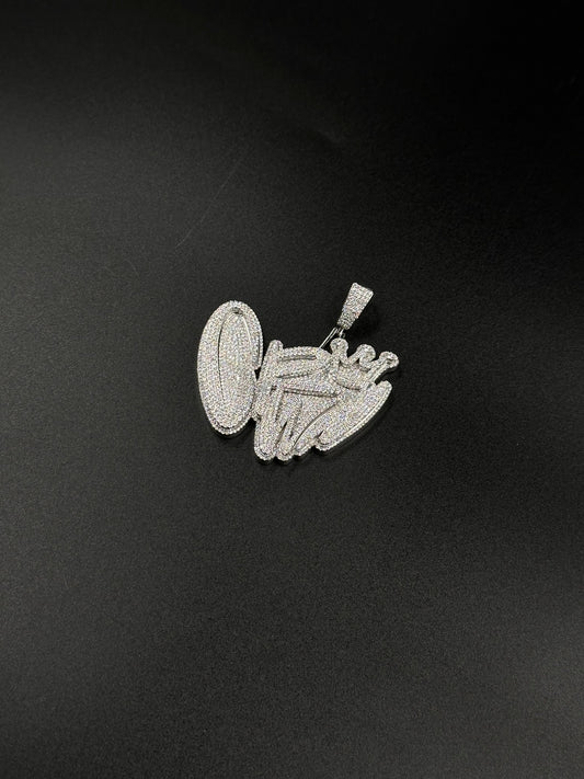 Pendentif logo au choix (H5,5cm L6cm)