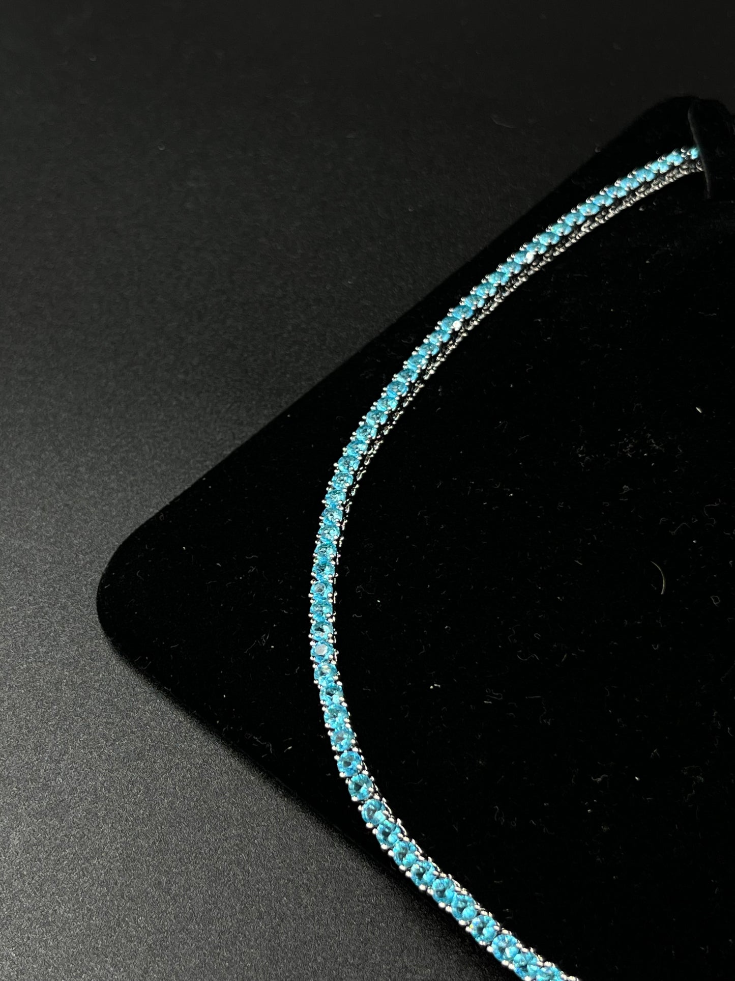 Tenniskette 3mm blau