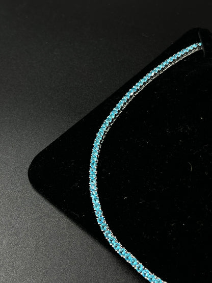Tenniskette 3mm blau