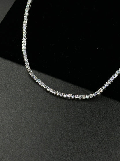 3mm tennis chain + 3mm tennis bracelet