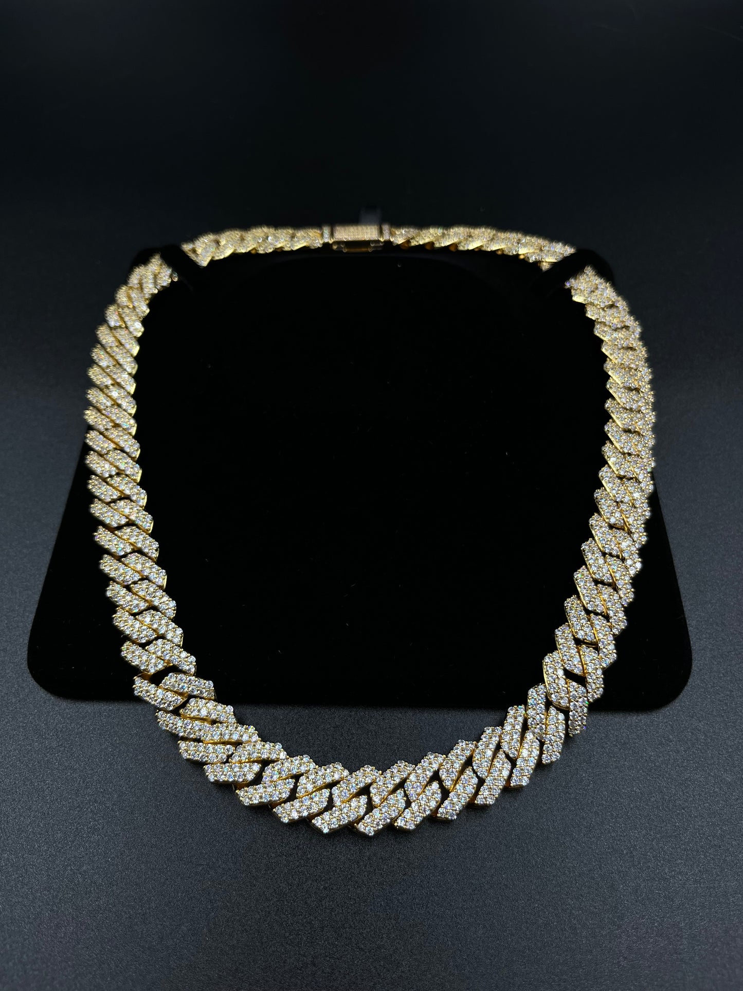 14mm Cuban Link Chain (Yellow Gold)