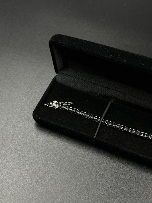 Bracelet tennis 3mm black