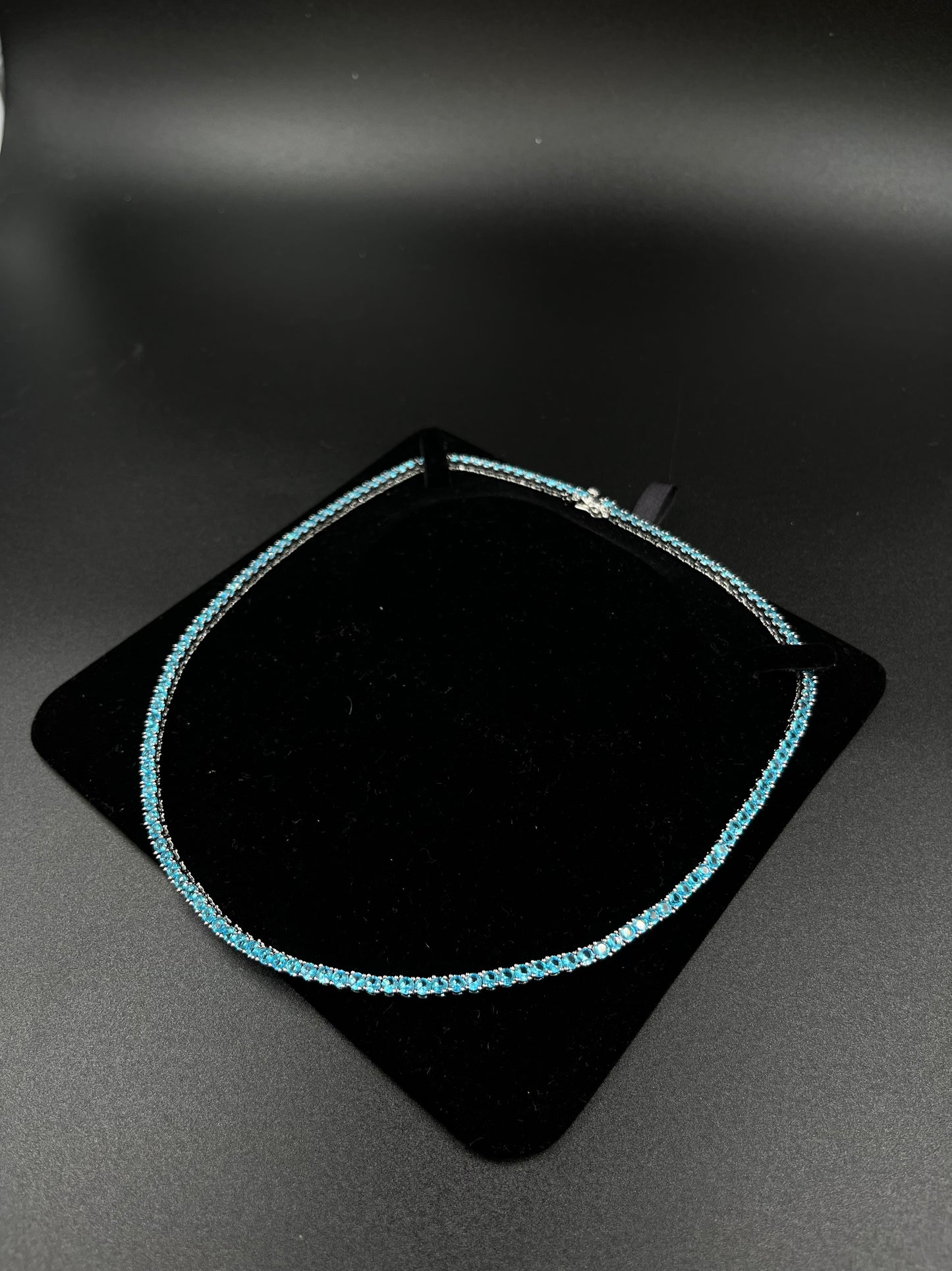 Tenniskette 3mm blau