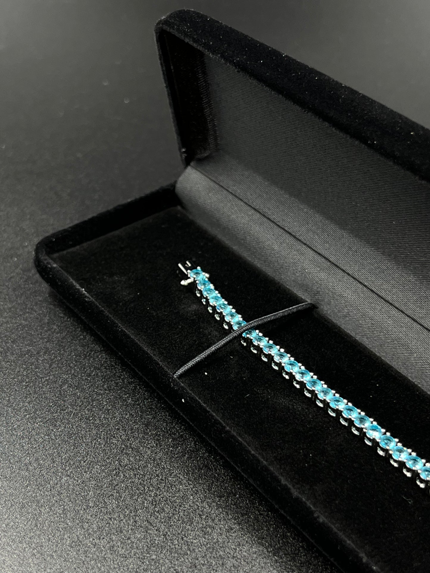 Tennisarmband 5mm blau