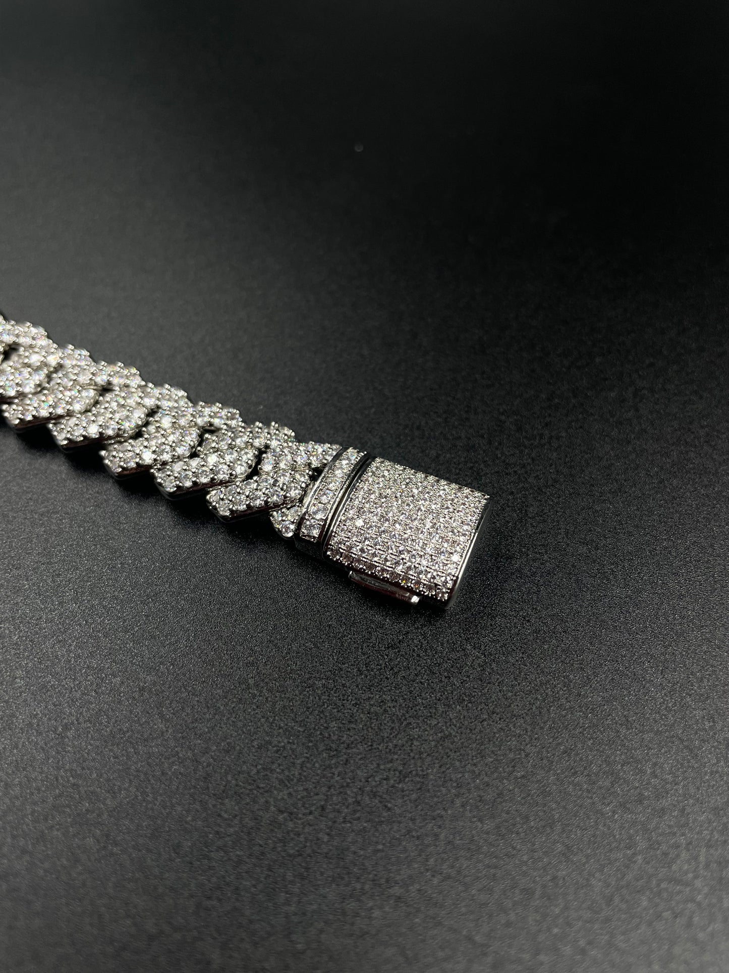 Bracelet à maillons cubains 14mm