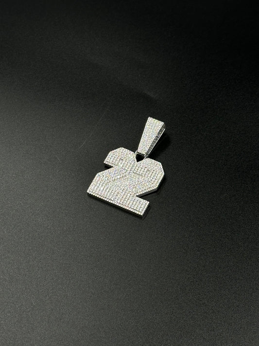 Pendant number of your choice (H4cm L4cm)