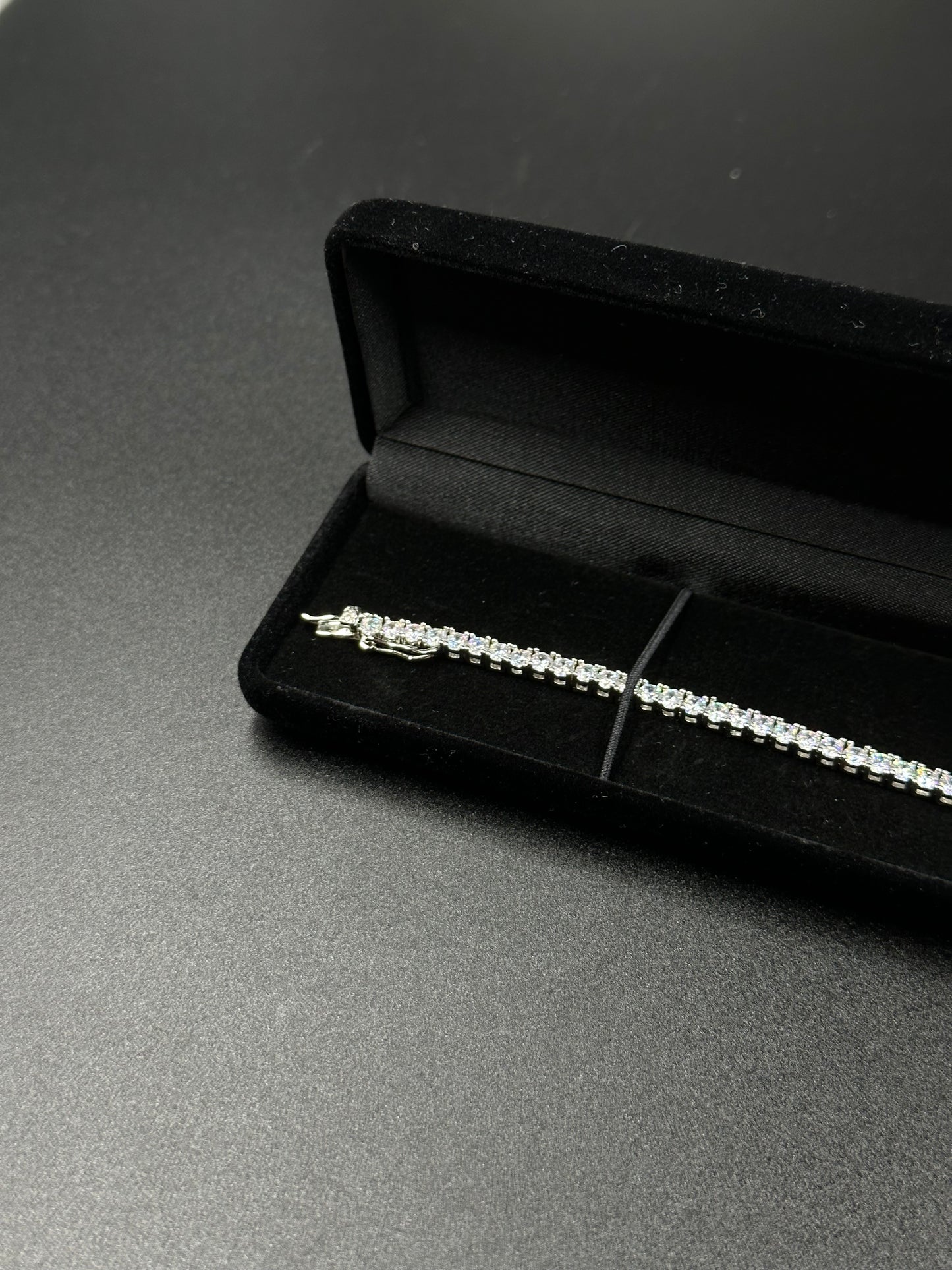 3mm tennis chain &amp; 3mm tennis bracelet