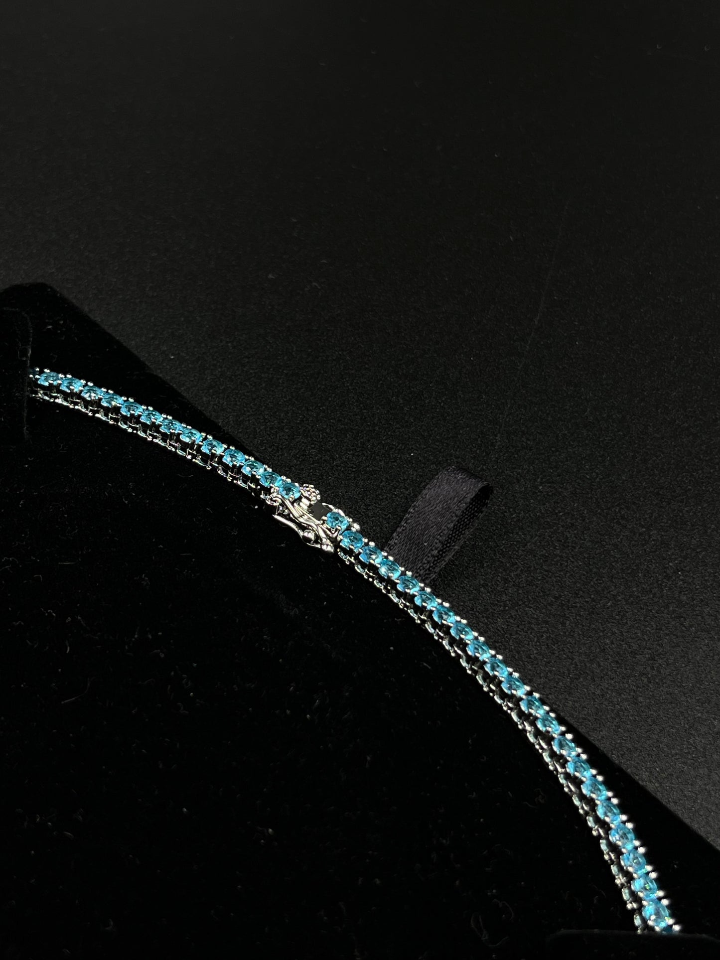 Tenniskette 3mm blau
