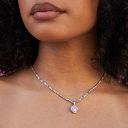 Pendentif Cœur Rose