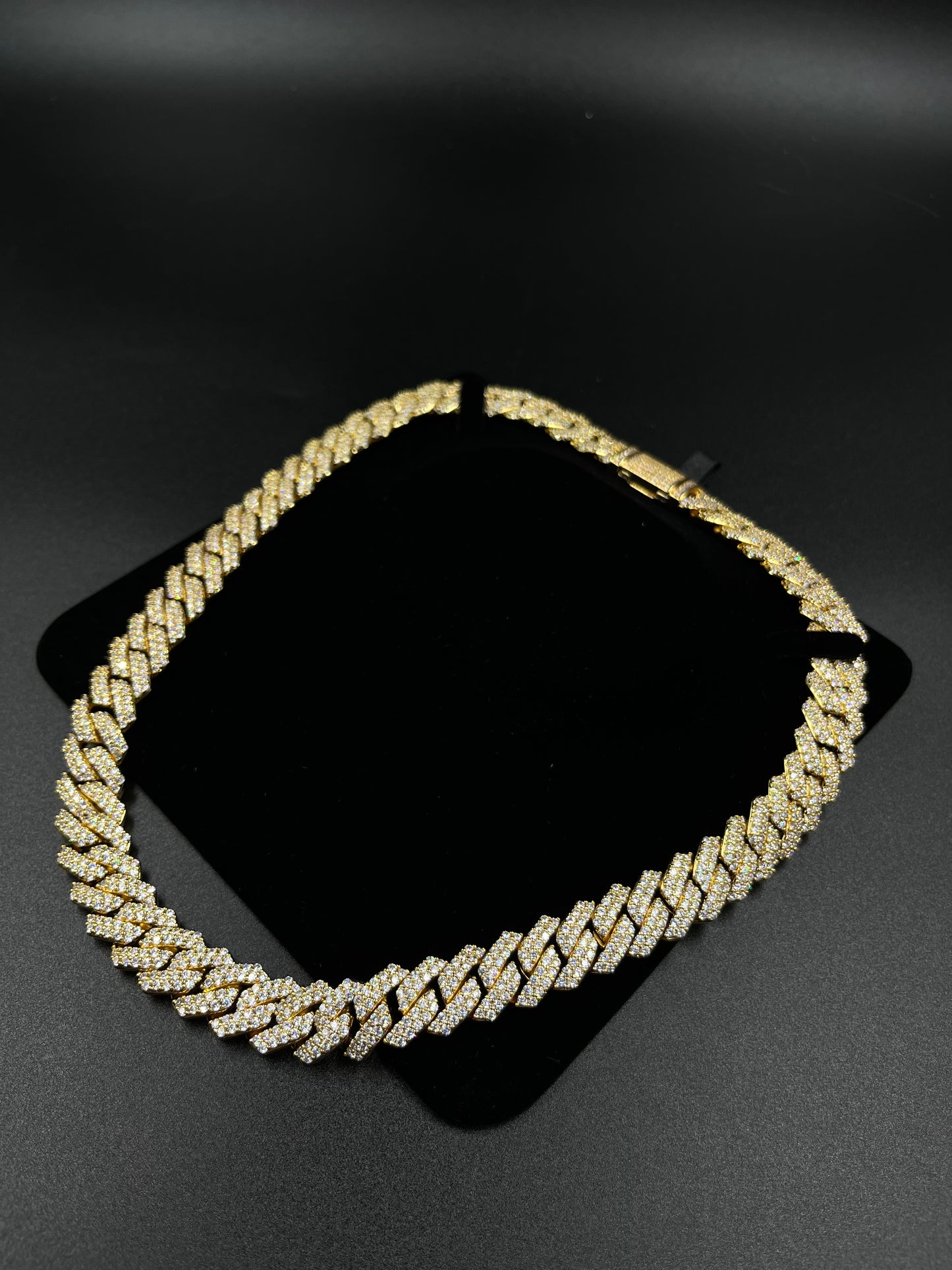14mm Cuban Link Chain (Yellow Gold)