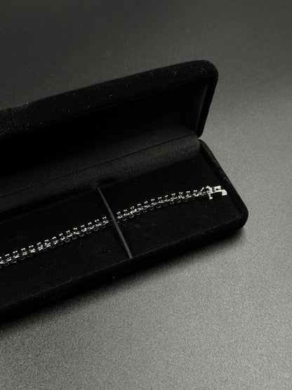 Tennisarmband 3mm &amp; Tennisarmband 3mm schwarz