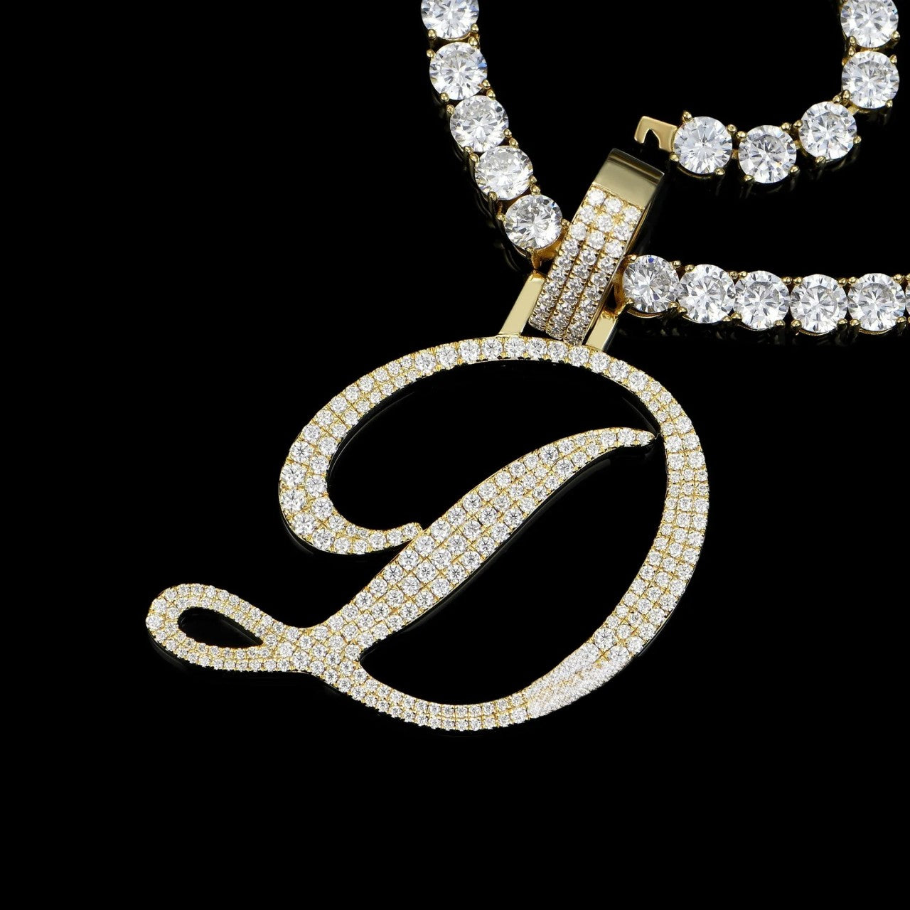 Personalized letter pendant