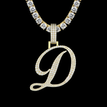 Personalized letter pendant