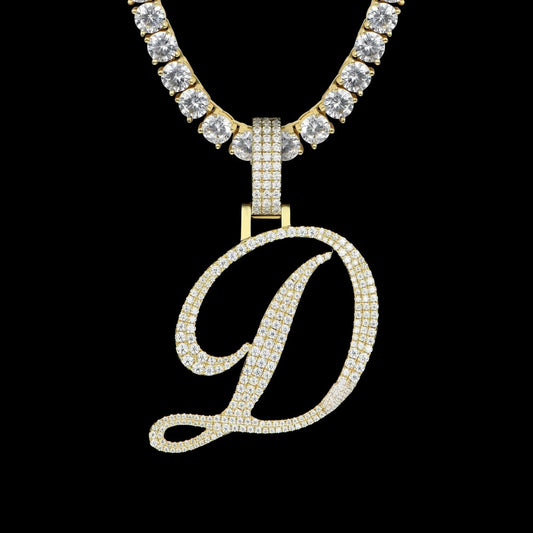 Personalized letter pendant