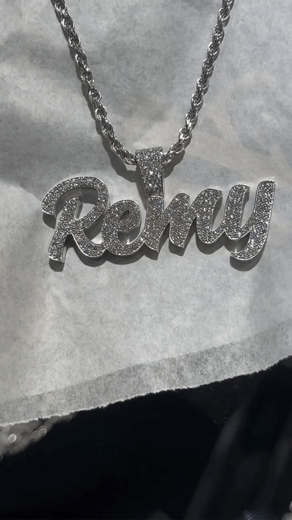 Customizable pendant H2cm L5cm + 5mm twisted chain