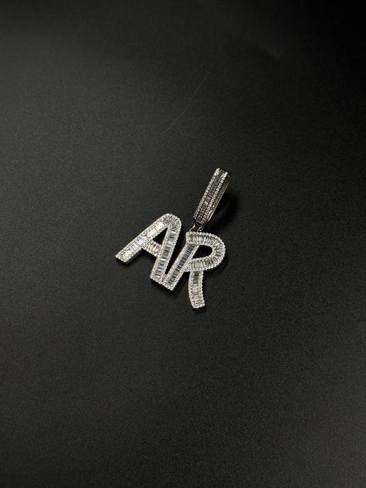 Pendant 2 letters of your choice (H3cm L4.6cm)