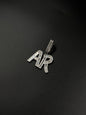 Pendant 2 letters of your choice (H3cm L4.6cm)
