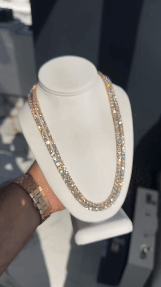 Double tennis chains 5mm