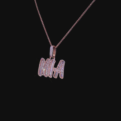 Personalized Word Pendant (Baguette V2)